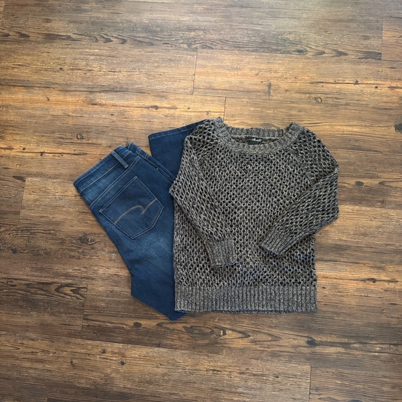 Willi Smith Crochet Sweater - Picture 2 of 4